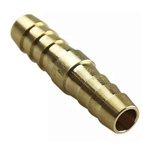 Emenda Mangueira  3/8" X 3/8" Latão - GARDEN