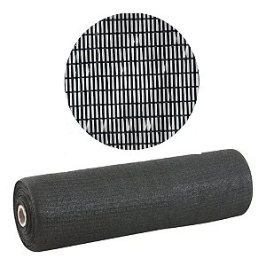 Tela Plástica Sombreamento Flex Preta 65% 1,50mx50m - ROMA