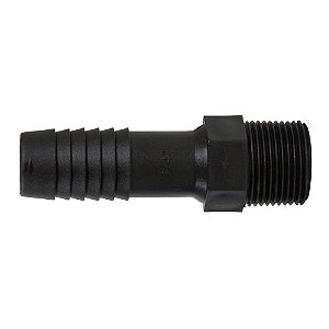 Adaptador Rosca Externa 1.1/4" Preto Pct C/10 - PLASBOHN