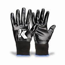 Luva NBR Preta T. 08 M (CA 15271)  - KALIPSO