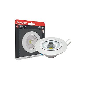 Spot De Embutir Redondo 5W 6500K BIV - AVANT