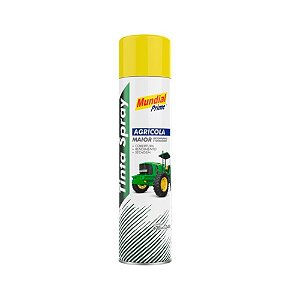 Tinta Spray Agrícola Amarelo 400ml - MUNDIAL PRIME