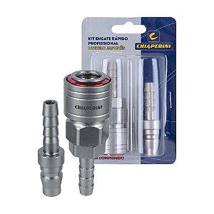 Kit Engate Rápido Escama 1/4" Mod Japones Pro - CHIAPERINI