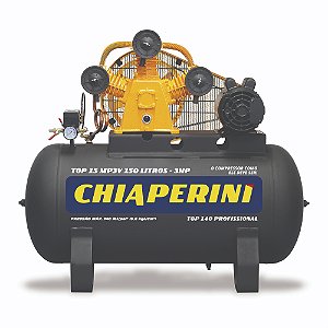 Compressor Ar TOP15MP3V RCH 150L C/MM 3HP 110/220V IP21 - CHIAPERINI