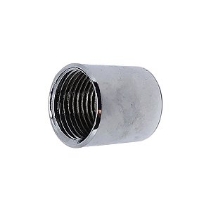 Luva Rosca Fêmea 3/4" X 3/4" Cromada - GARDEN