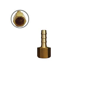 Espigão Fixo Rosca Fêmea 1/4" NPS X 5/16" - GARDEN