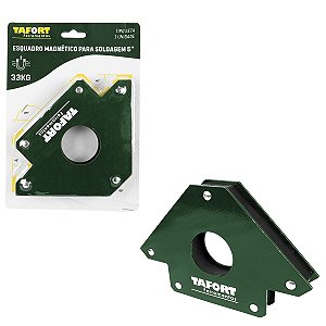 Esquadro Magnético P/ Soldagem 33kg Tipo Seta - TAFORT