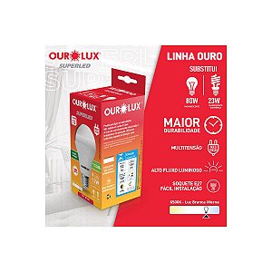 Lâmpada Led 12W Biv 6500K - OUROLUX