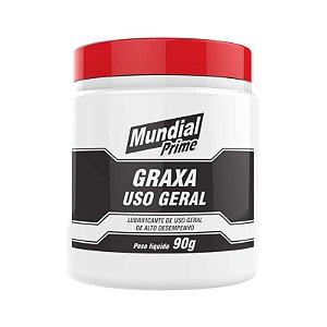 Graxa Uso Geral Preta 90G - MUNDIAL PRIME