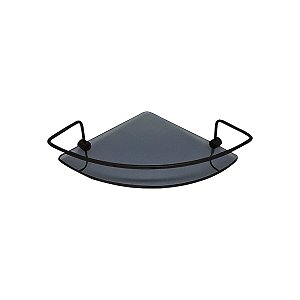 Porta Shampoo Canto Black - SS METAIS