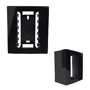 Conjunto Sobrepor 3 Módulos Preta Inova Pro Fácil - ALUMBRA