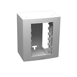 Conjunto Sobrepor 3 Módulos Branca Inova Pro Fácil - ALUMBRA