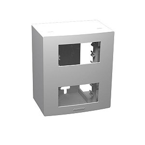 Conjunto Sobrepor 2 Módulos Separados Branca Inova Pro Fácil - ALUMBRA