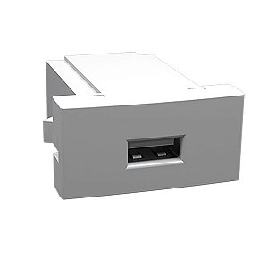 Módulo Tomada USB 2A BIV Branco Módulo Pro - ALUMBRA