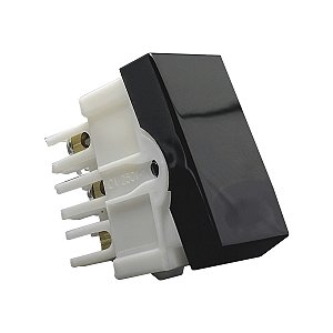 Módulo Interruptor Intermediário 10A 250V Preto Inova Pro Class - ALUMBRA