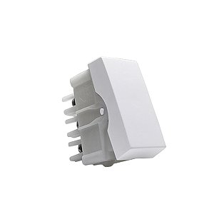 Módulo Interruptor Paralelo 10A 250V Branco Siena Matte - ALUMBRA