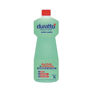 Álcool de Limpeza Capim Limão 1L - DURATTO