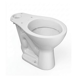 Bacia Acoplar Oval Diva Branco - ONIX