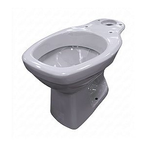 Bacia Acoplar Quadrada Íris Cinza - ONIX