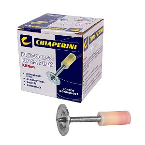 Prego Liso Finca Pino 7.3mm (100pçs) - CHIAPERINI