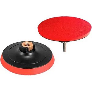 Disco de Borracha C/ Velcro 4.1/2" - ROMA