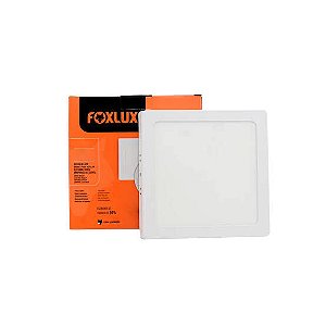Luminária Led Sobrepor Quadrada 12W 6500K BIV - FOXLUX