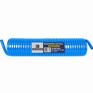 Mangueira Espiral PU 8X12mm 15MT S/ Conector - CHIAPERINI
