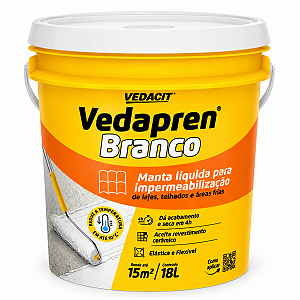 Vedapren Branco P/ Laje 18 Kg - VEDACIT