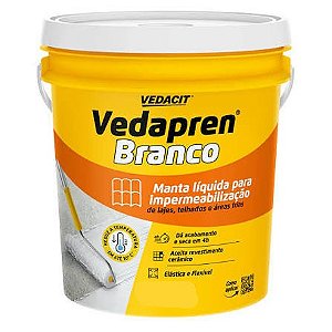 Vedapren Branco P/ Laje 4,5 Kg - VEDACIT