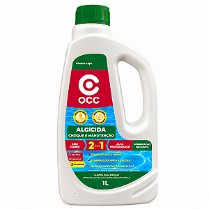 Algicida 2X1 (Choque / Manutenção) 1L - OCC