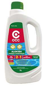 Algicida 2X1 (Choque / Manutenção) 1L - OCC