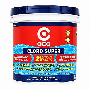 Cloro Concentrado (56%) Balde 10Kg - OCC