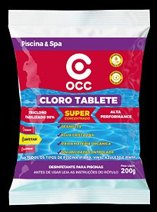 Cloro Múltipla Ação Pastilha (90%)  200g - OCC