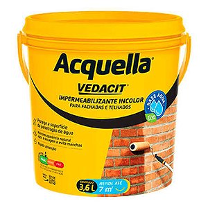 Acquella Base Água 3,6L - VEDACIT