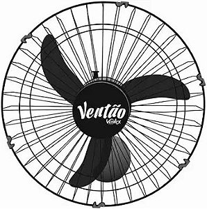 Ventilador Oscilante Parede Bivolt Preto 50cm Ventão - VENTEX