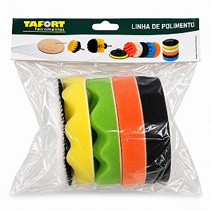 Jogo Boina P/ Polimento (5pçs) - TAFORT