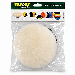 Boina de Lã Natural C/ Velcro 5" - TAFORT