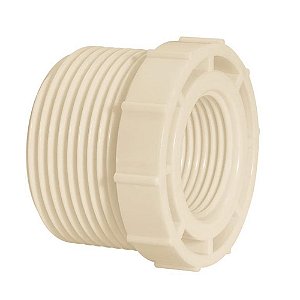 Bucha Redução Roscável 1 X 3/4 Pct C/ 24 - PLASTUBOS