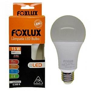 Lâmpada Led 15W 6500K - FOXLUX