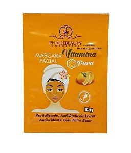 MÁSCARA FACIAL RICA EM VITAMINA C / PHÁLLEBEAUTY