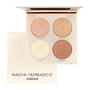 PALETA DE ILUMINADOR GLOW TO GO / OCEANE BY NÁDIA TAMBASCO