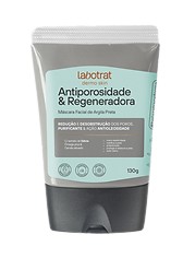 MÁSCARA FACIAL DE ARGILA PRETA ANTIPOROSIDADE & REGENERADORA / LABOTRAT