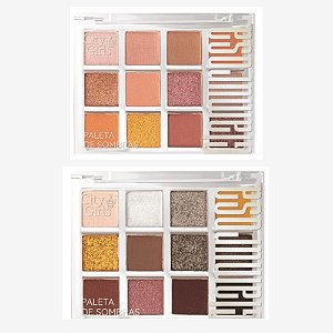 PALETA DE SOMBRAS GLAMUROSA / CITY GIRLS