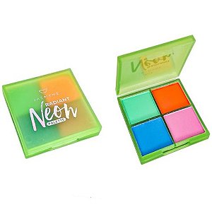 PALETA RADIANT NEON-COR B/ JASMYNE