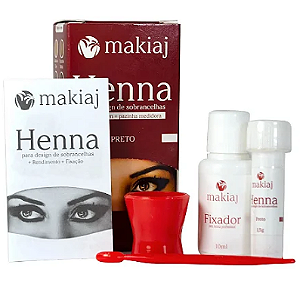 HENNA PRETO / MAKIAJ