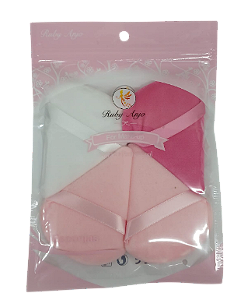 KIT COM 4 ESPONJAS PARA PÓ / RUBY ANJO