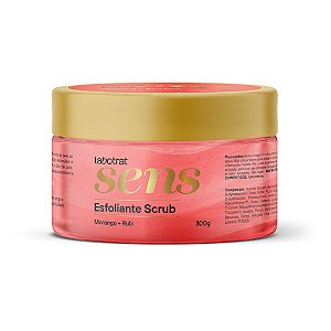 ESFOLIANTE SCRUB SENS MORANGO + RUBI / LABOTRAT