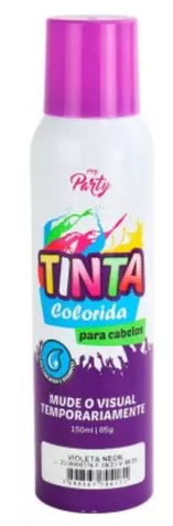 TINTA COLORIDA PARA CABELOS VIOLETA NEON / MY PARTY