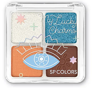 PALETA DE SOMBRAS MY LUCKY CHARMS - COR A / SP COLORS