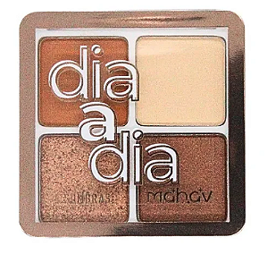 PALETA DE SOMBRAS 4 CORES DIA A DIA - COR 02 / MAHAV